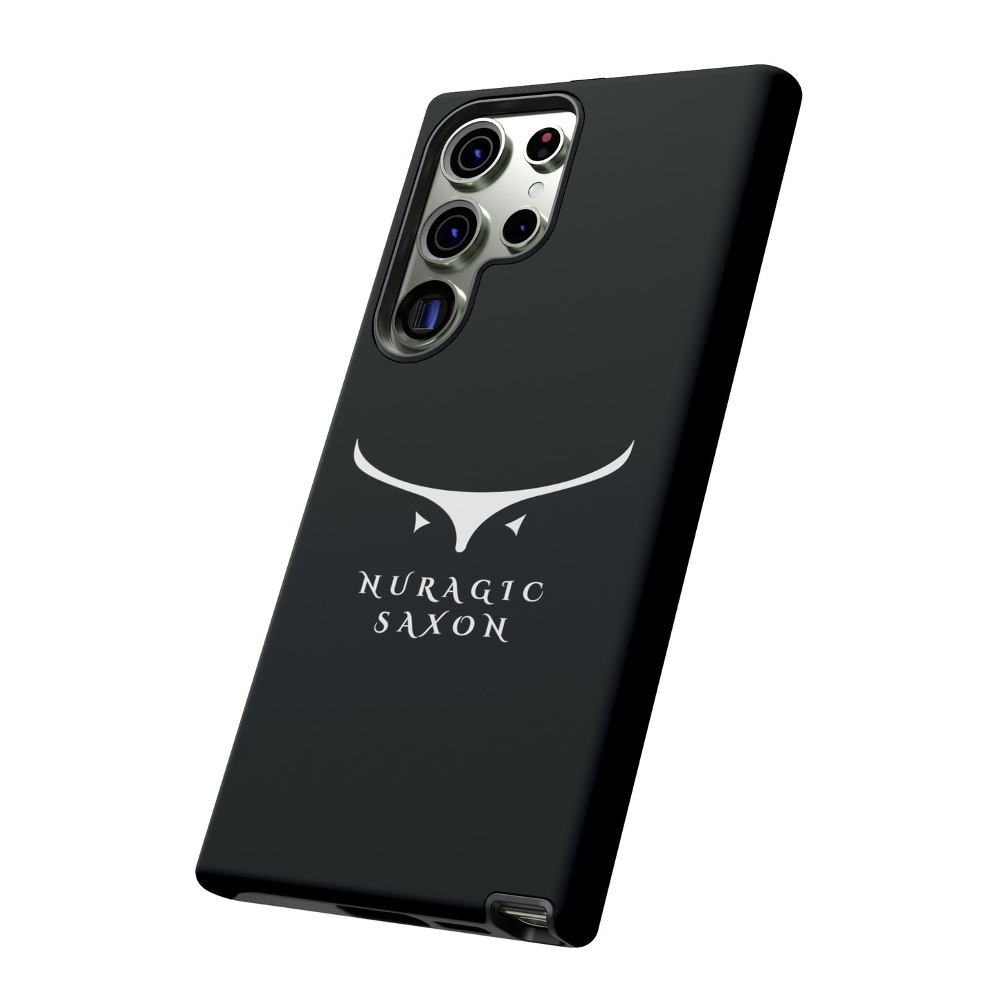 Nuragic Saxon, Tough Phone Cases (Black)