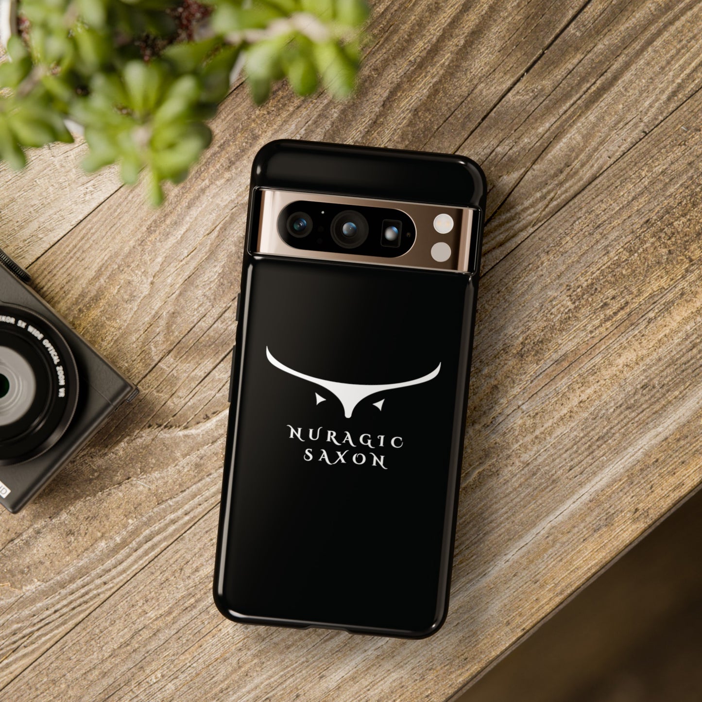 Nuragic Saxon, Tough Phone Cases (Black)