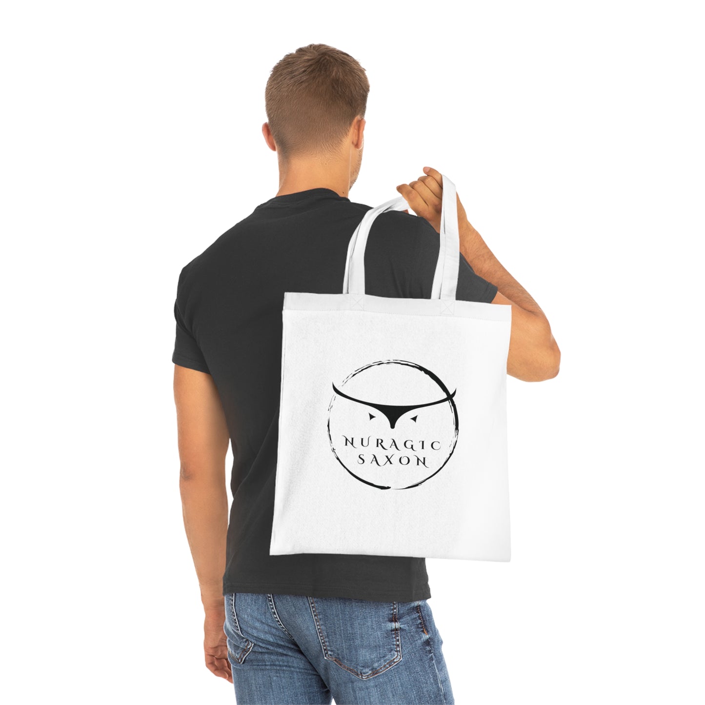 Nuragic Saxon, Cotton Tote Bag