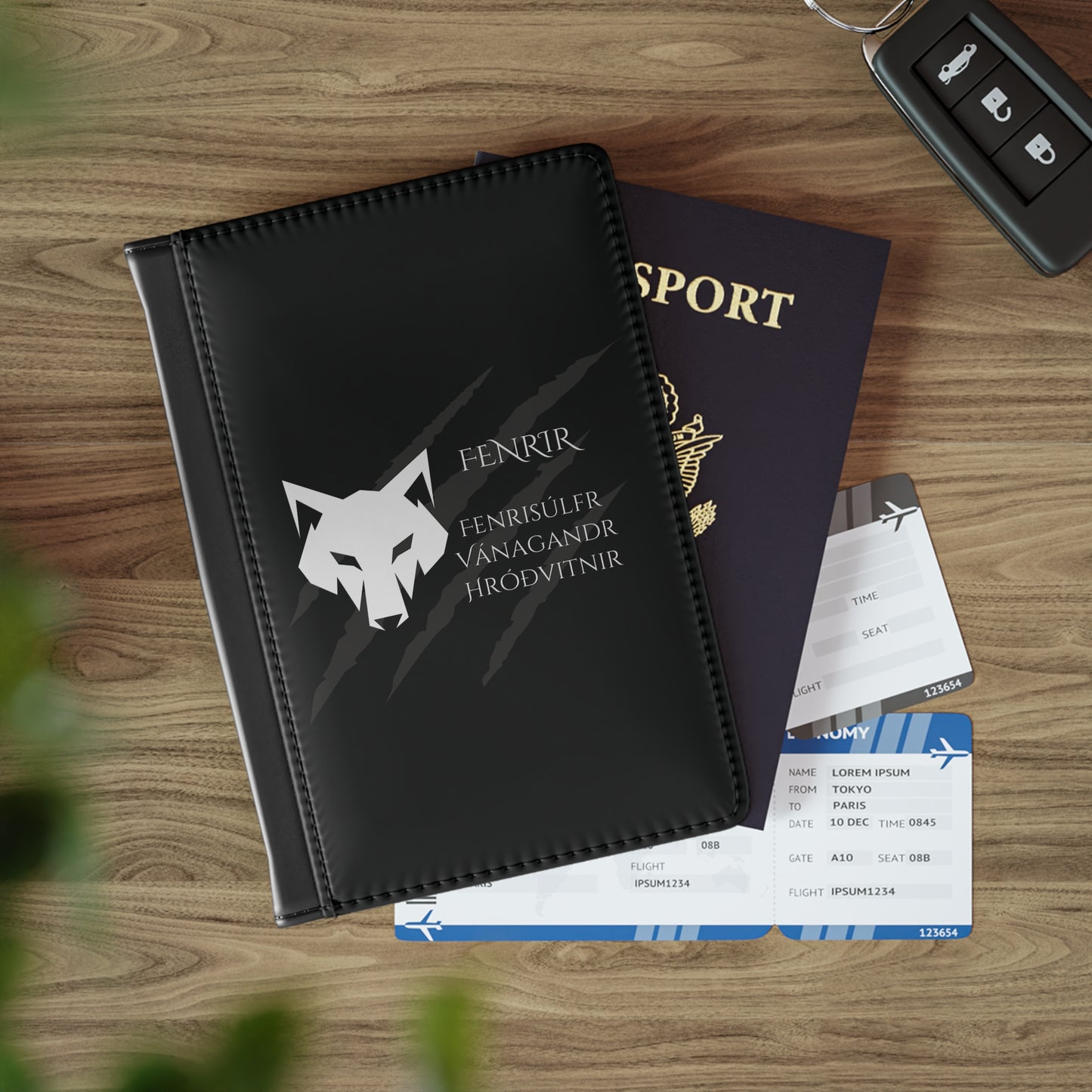 Fenrir, Passport Cover