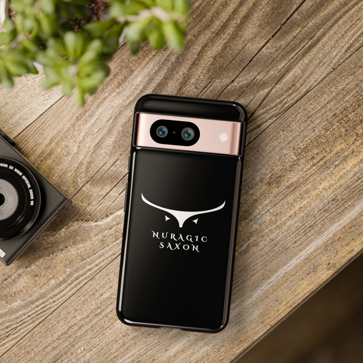 Nuragic Saxon, Tough Phone Cases (Black)