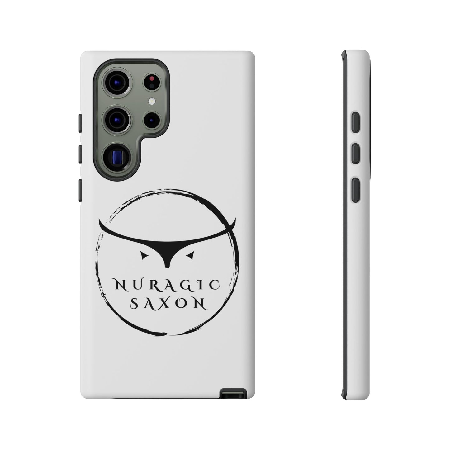 Nuragic Saxon, Tough Phone Cases (White)