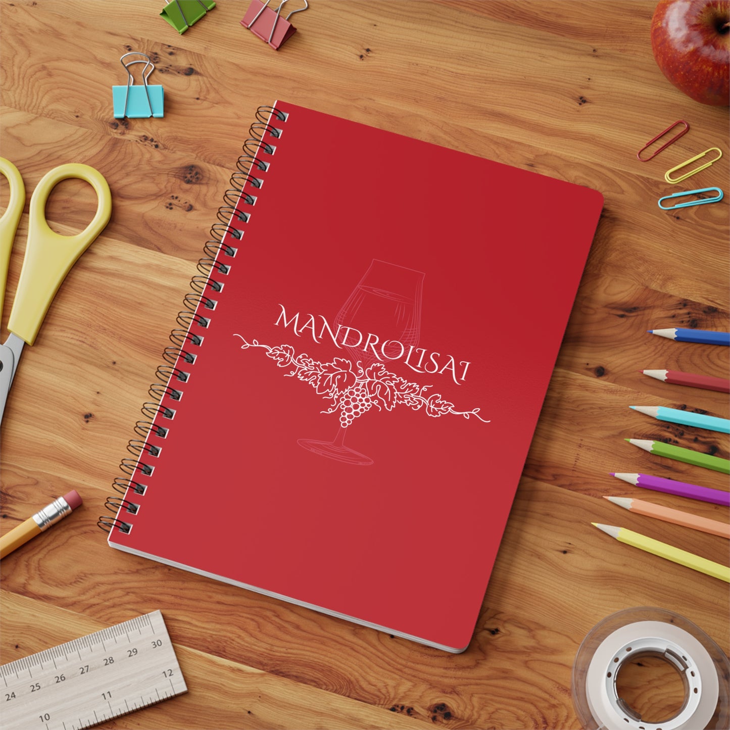 Mandrolisai, Softcover Notebook, A5