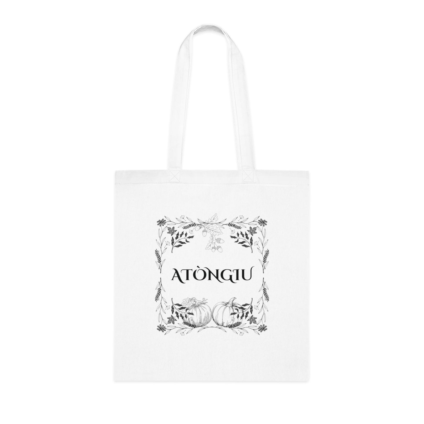 Atòngiu, Cotton Tote Bag