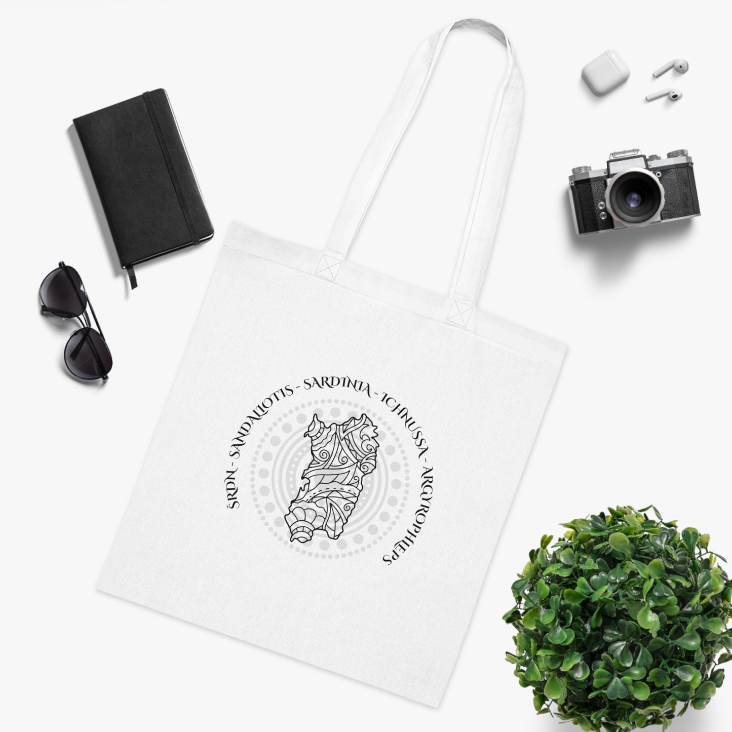 Sardinia, Cotton Tote Bag