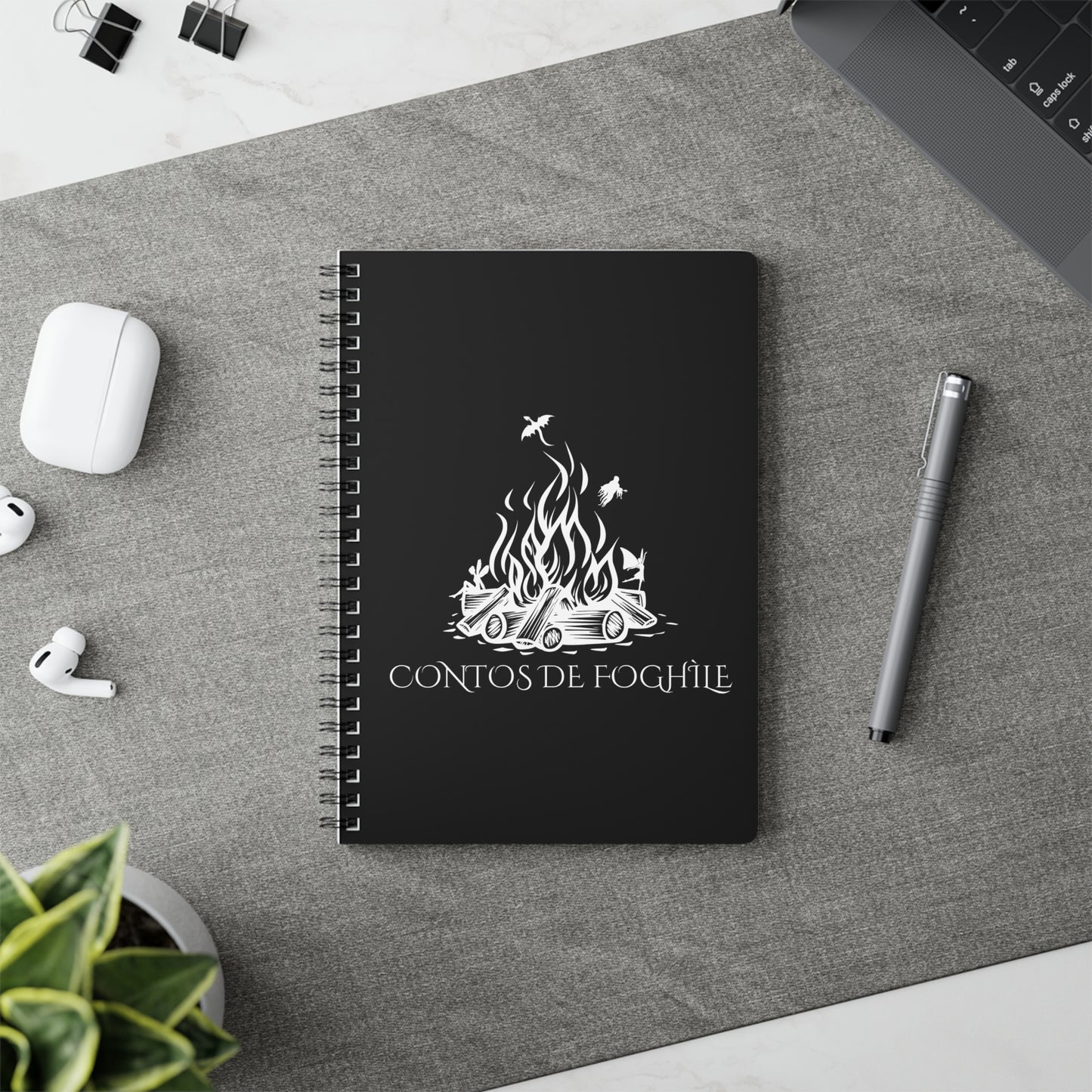 Contos de Foghìle, Softcover Notebook, A5