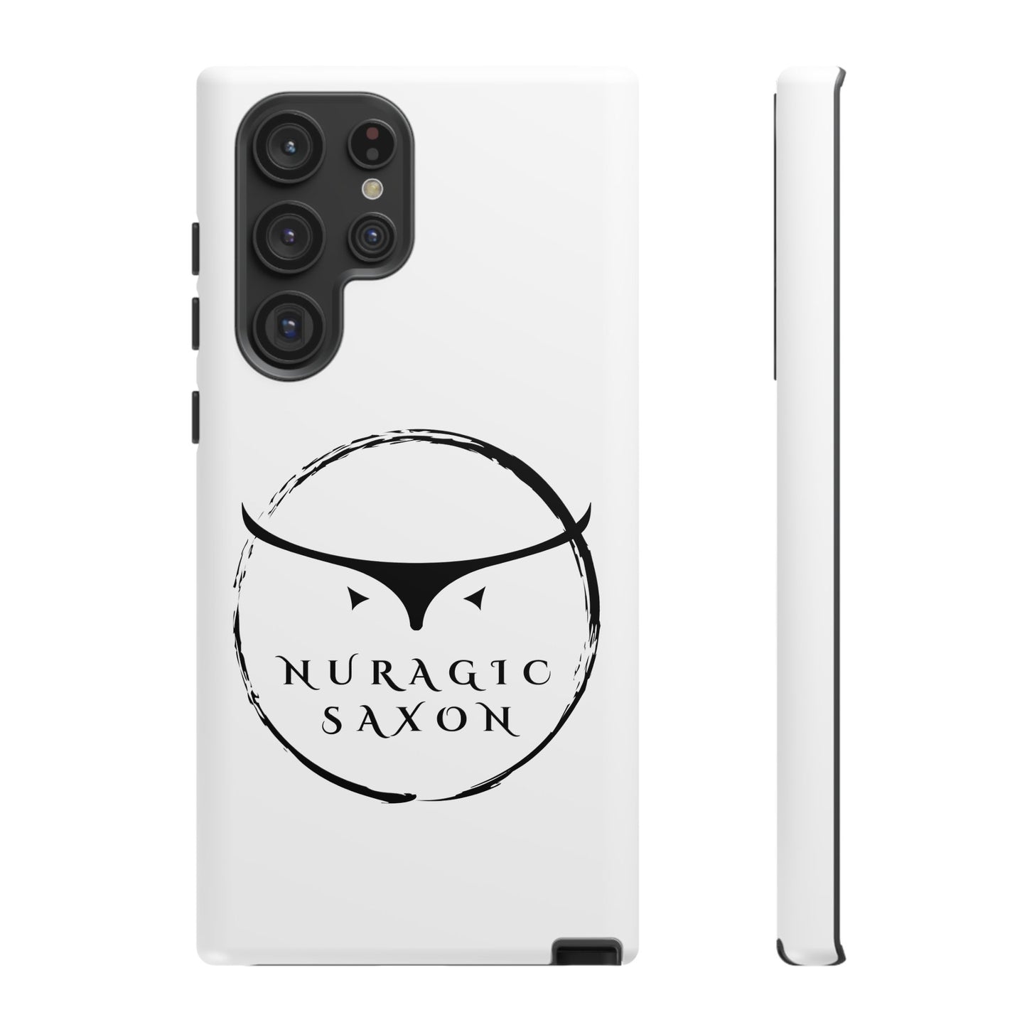 Nuragic Saxon, Tough Phone Cases (White)
