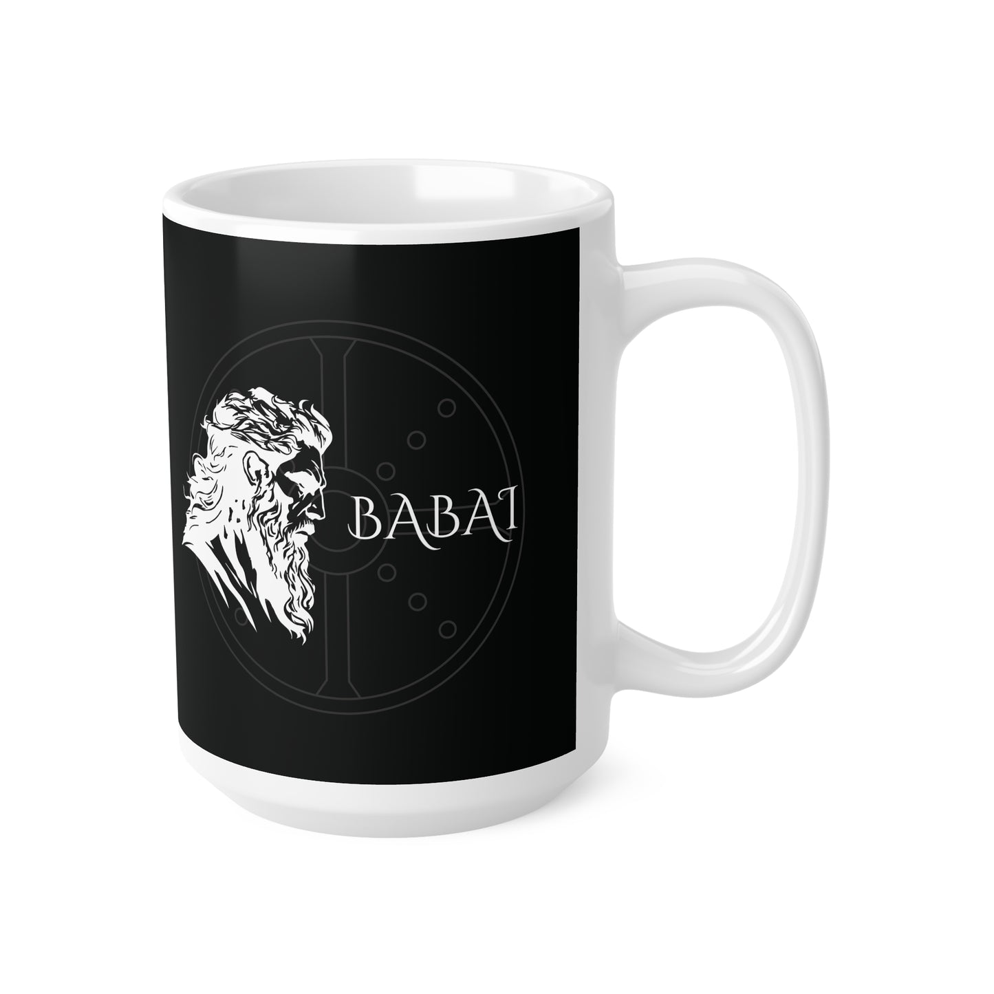 Babai, Ceramic Coffee Cup (black)
