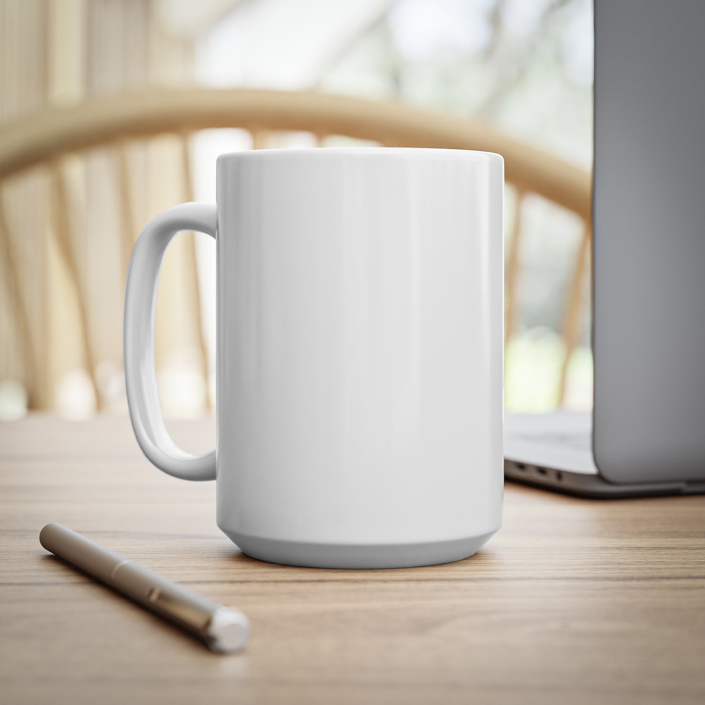 Fenrir, Ceramic Coffee Cup (white)