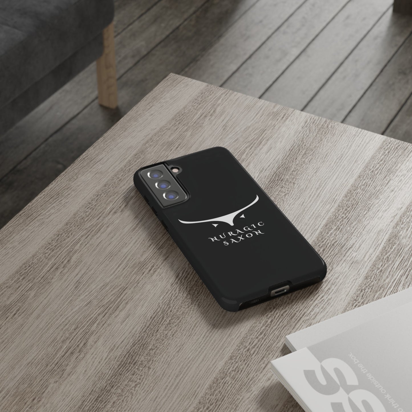Nuragic Saxon, Tough Phone Cases (Black)