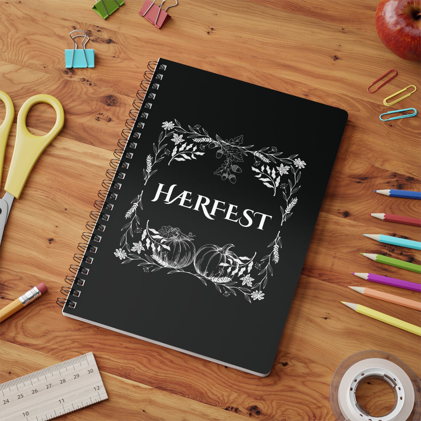 Hærfest, Softcover Notebook, A5