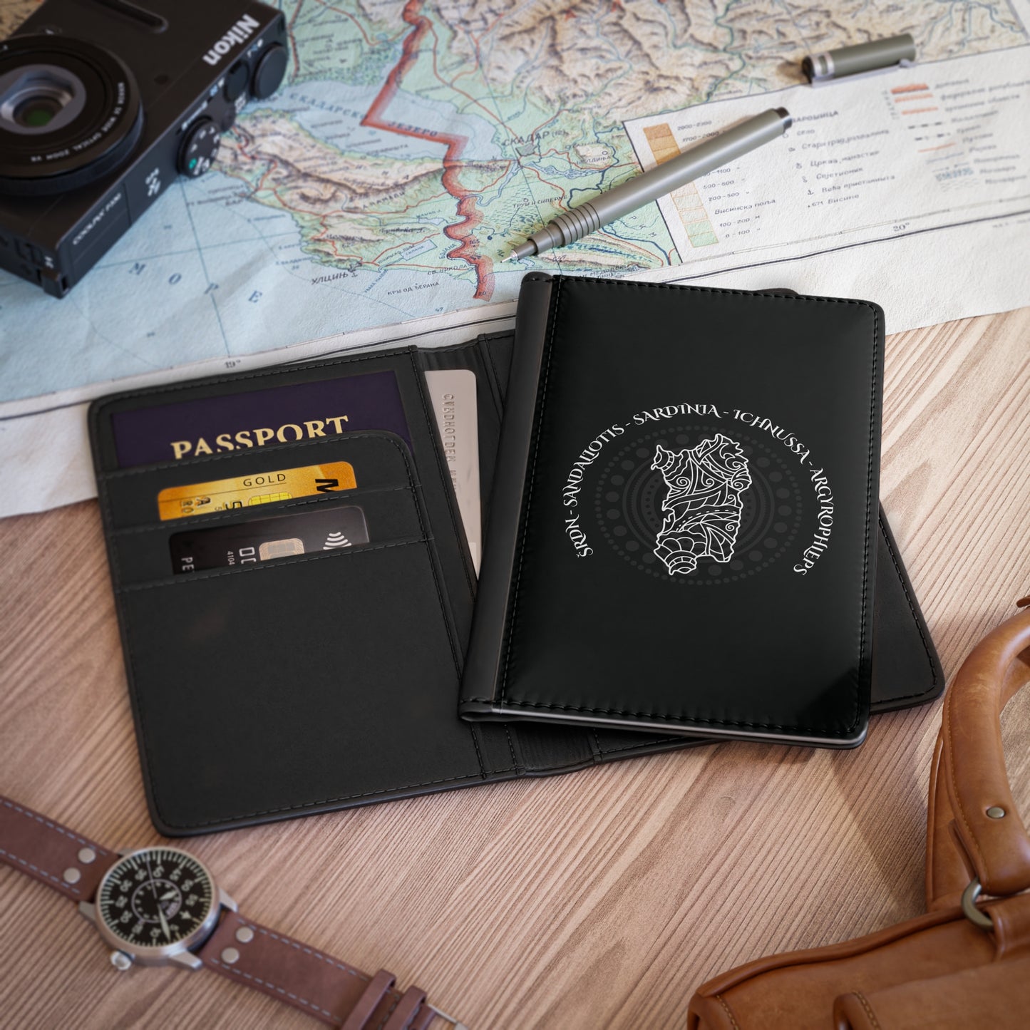 Sardinia, Passport Cover