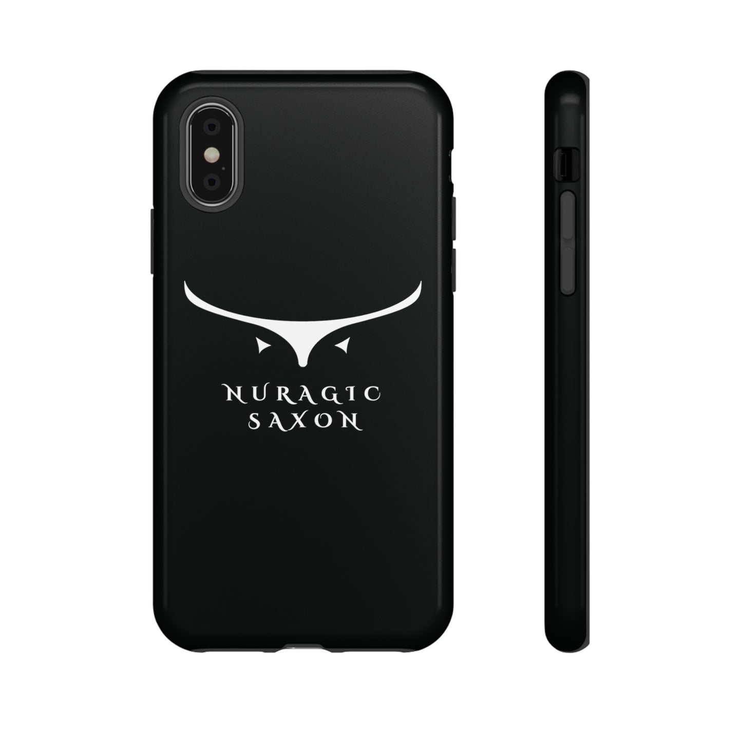 Nuragic Saxon, Tough Phone Cases (Black)