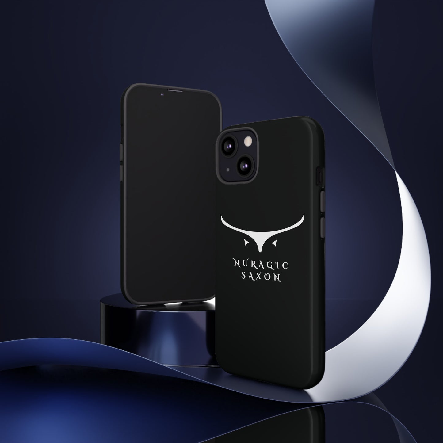 Nuragic Saxon, Tough Phone Cases (Black)