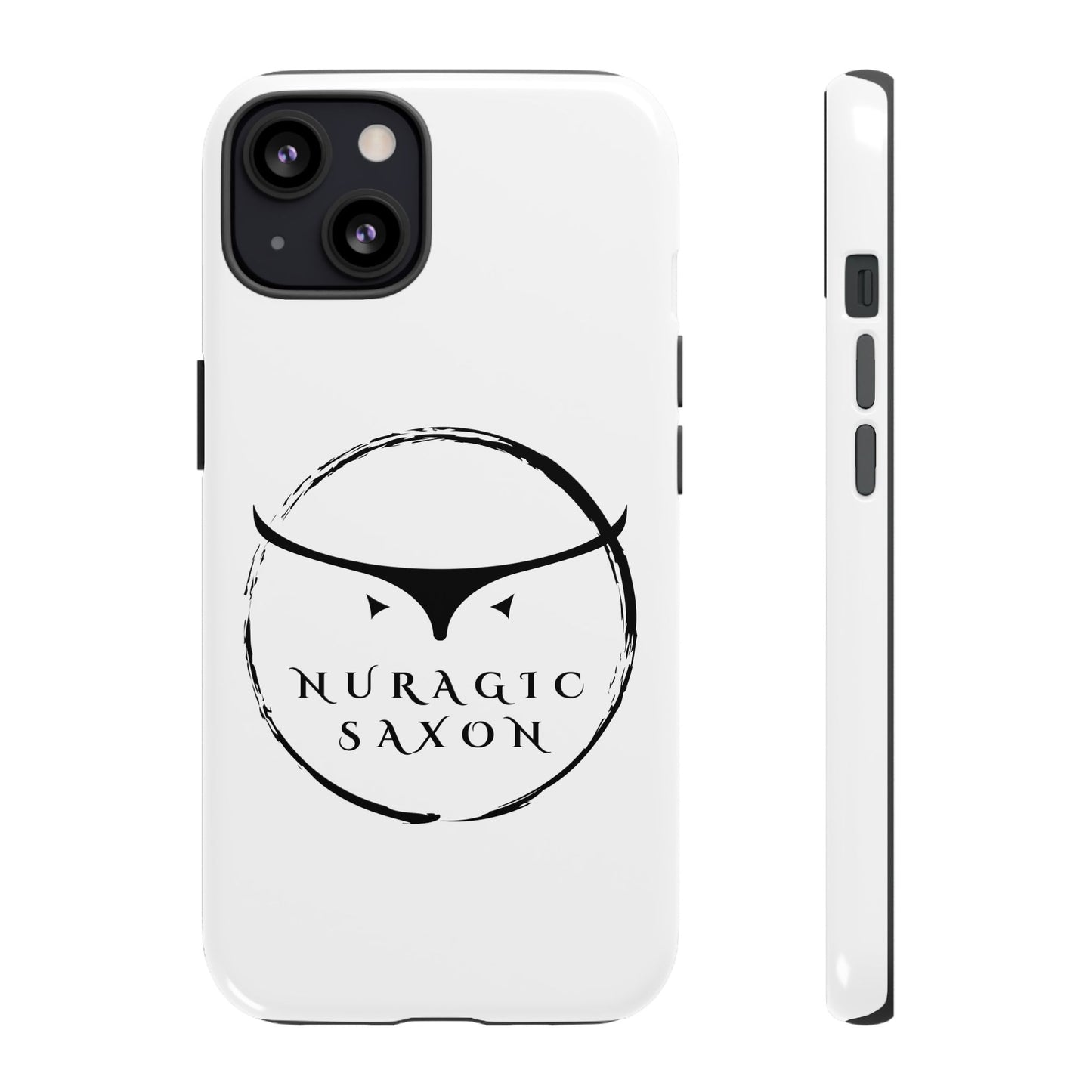 Nuragic Saxon, Tough Phone Cases (White)