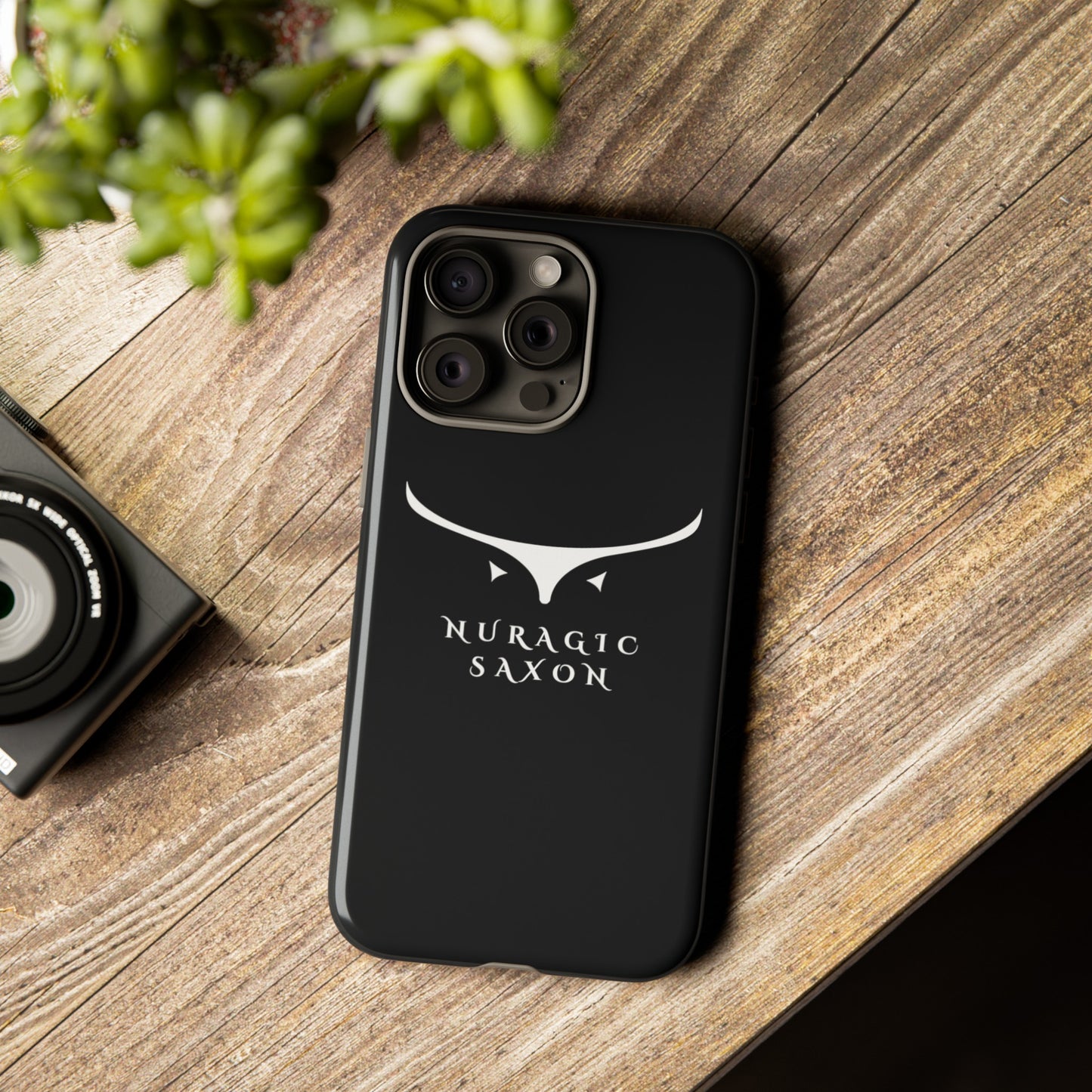 Nuragic Saxon, Tough Phone Cases (Black)
