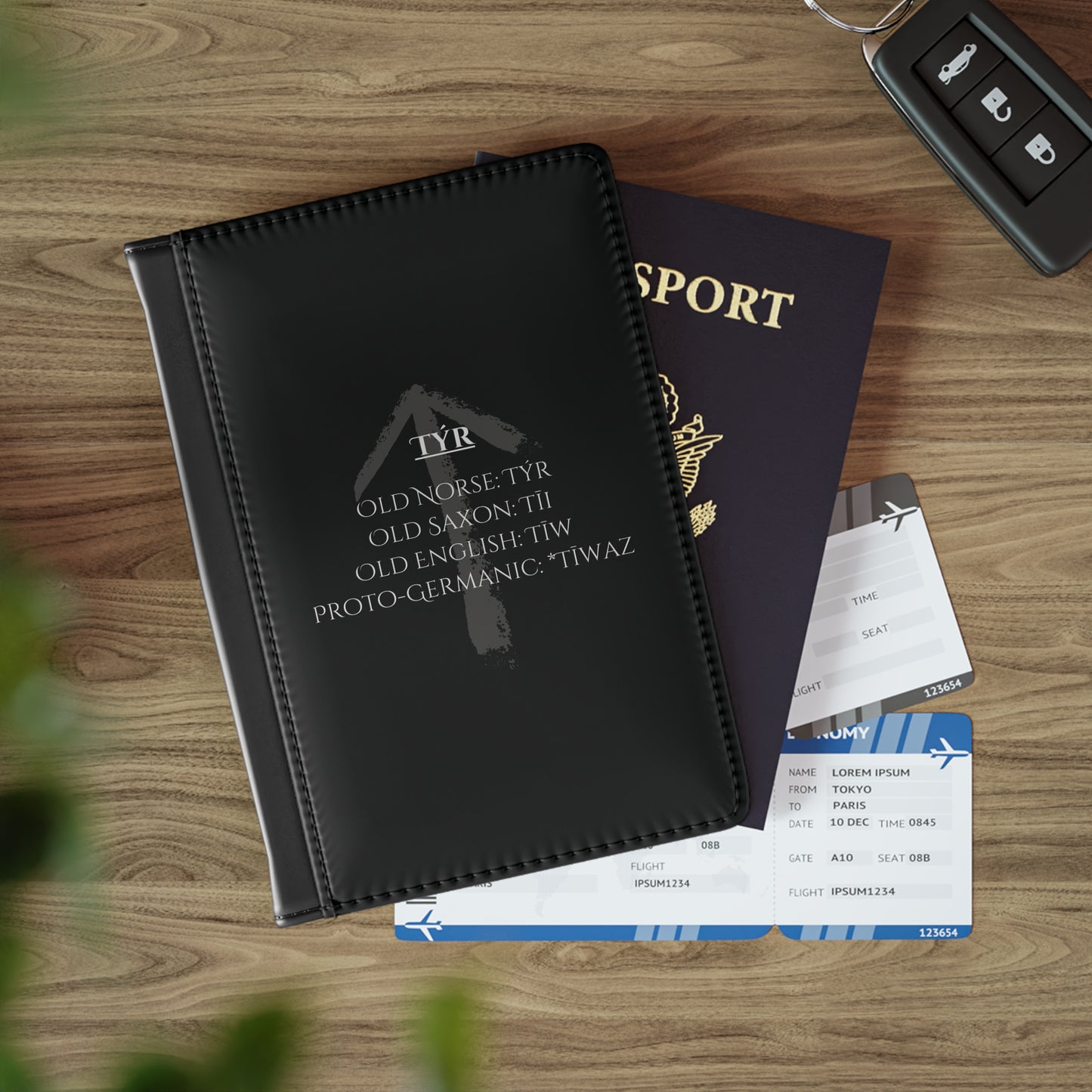 Tyr, Passport Cover