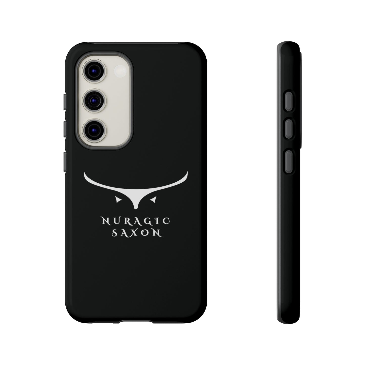 Nuragic Saxon, Tough Phone Cases (Black)