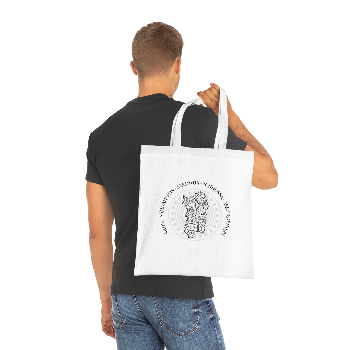 Sardinia, Cotton Tote Bag
