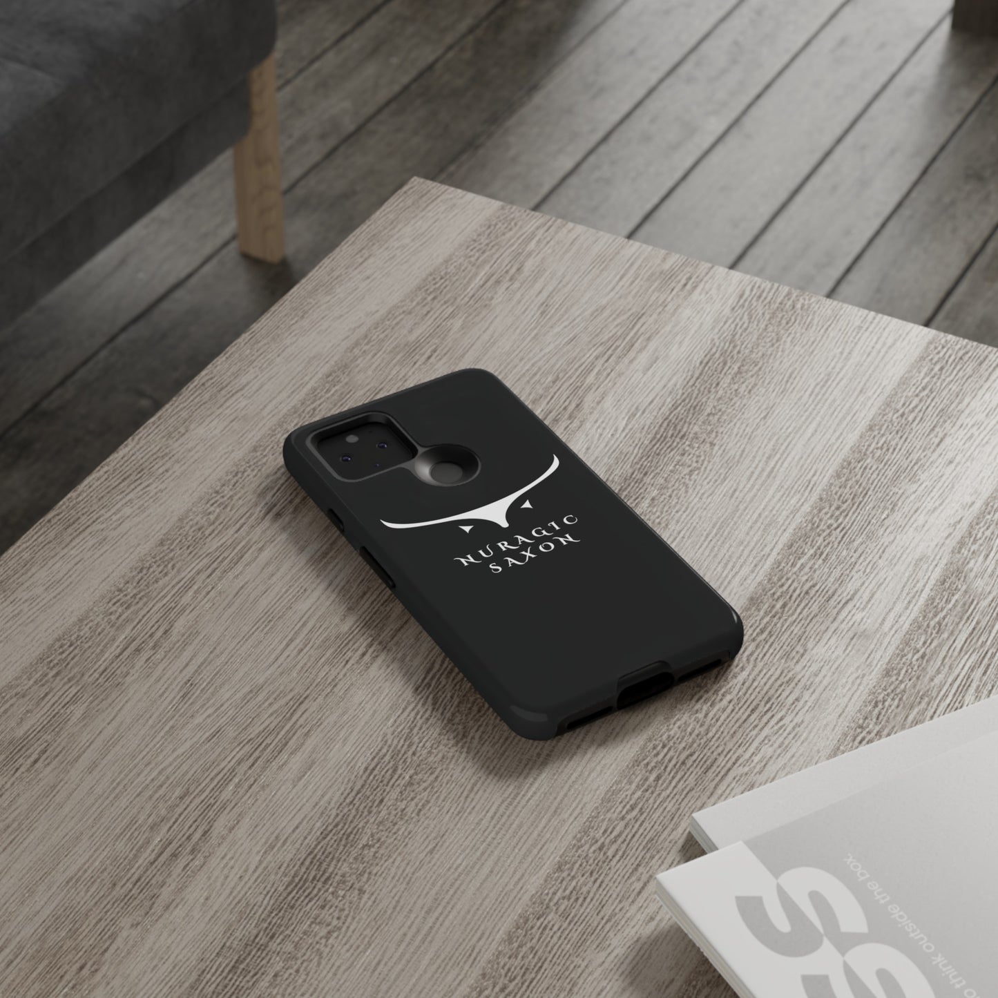 Nuragic Saxon, Tough Phone Cases (Black)