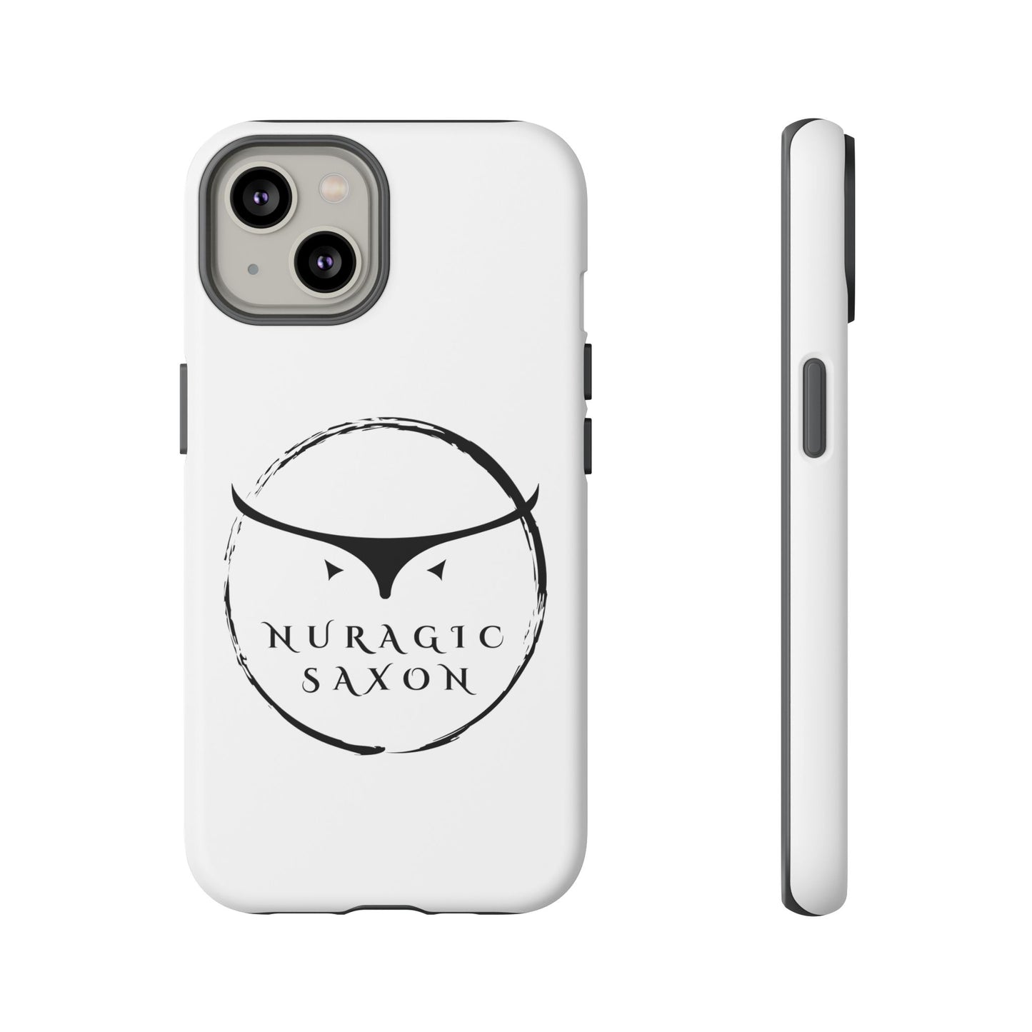 Nuragic Saxon, Tough Phone Cases (White)