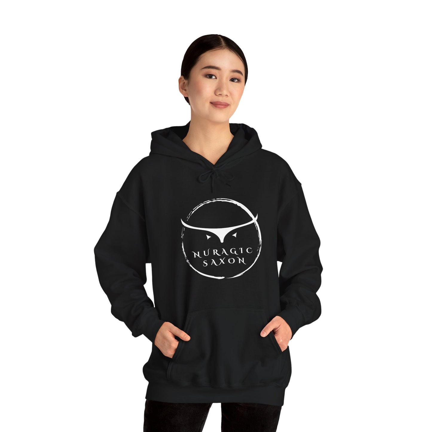 Nuragic Saxon, Unisex Heavy Blend Hooded Sweatshirt