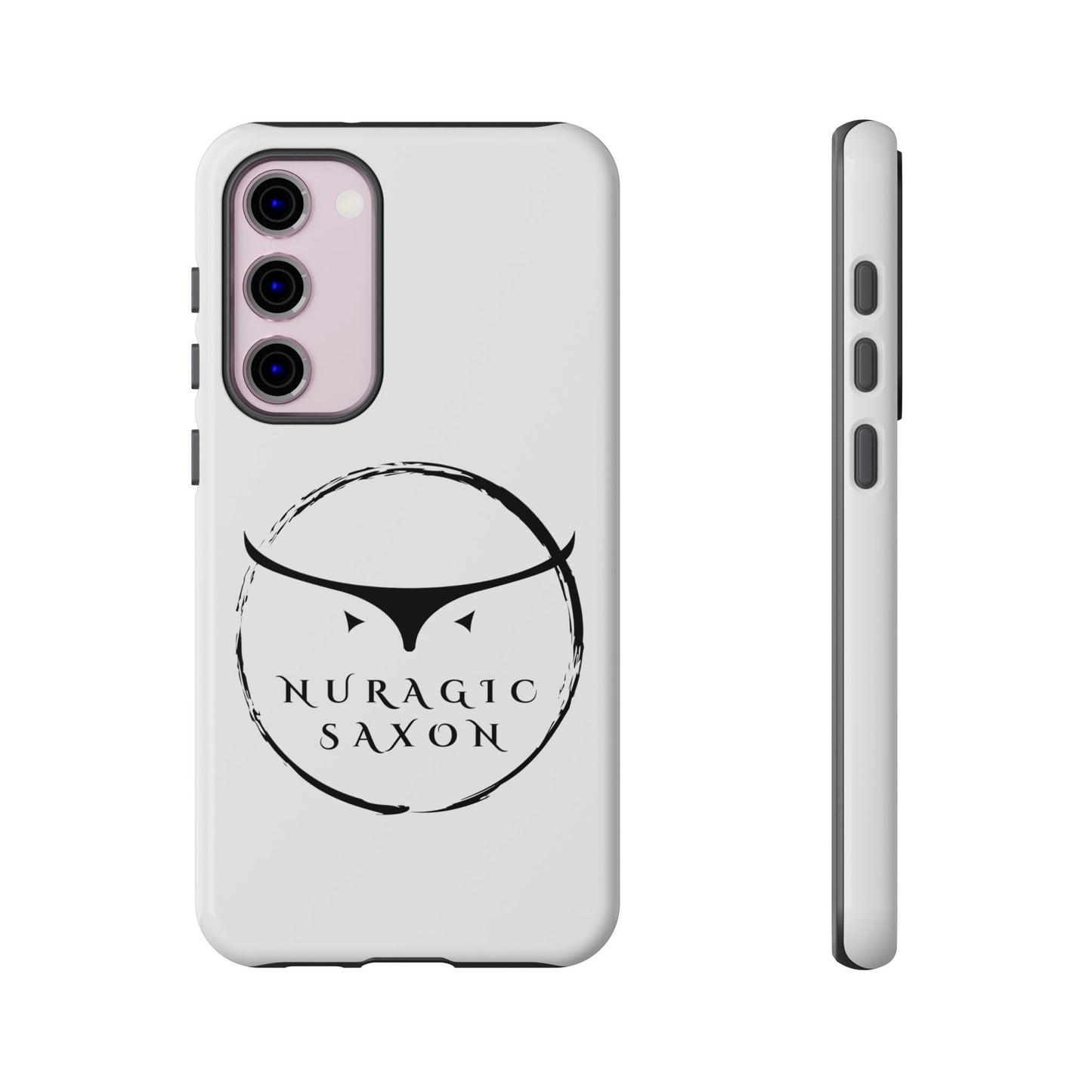 Nuragic Saxon, Tough Phone Cases (White)