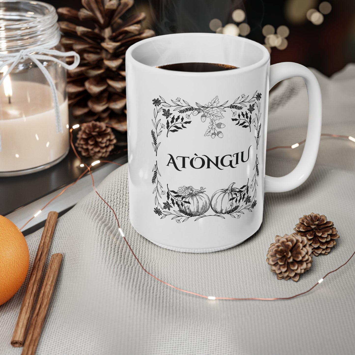Atòngiu, Ceramic Coffee Cup