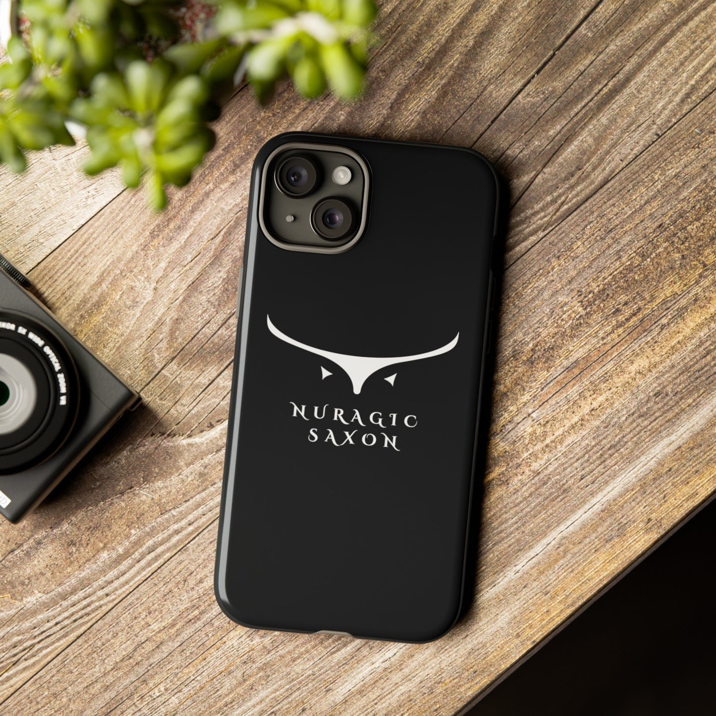 Nuragic Saxon, Tough Phone Cases (Black)