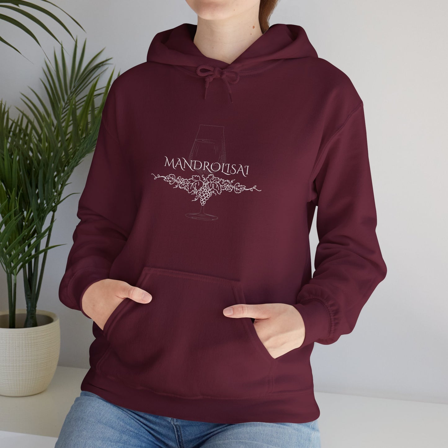 MANDROLISAI, Unisex Heavy Blend Hooded Sweatshirt