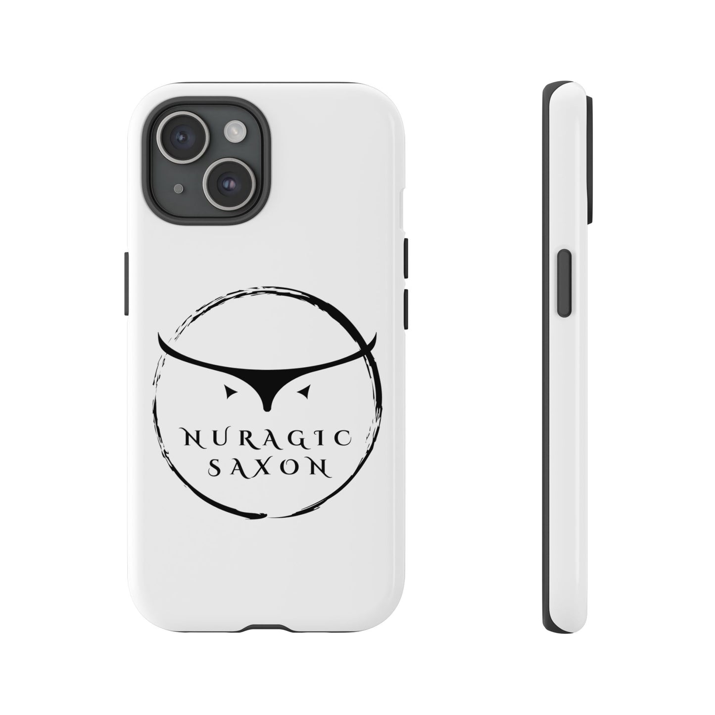 Nuragic Saxon, Tough Phone Cases (White)