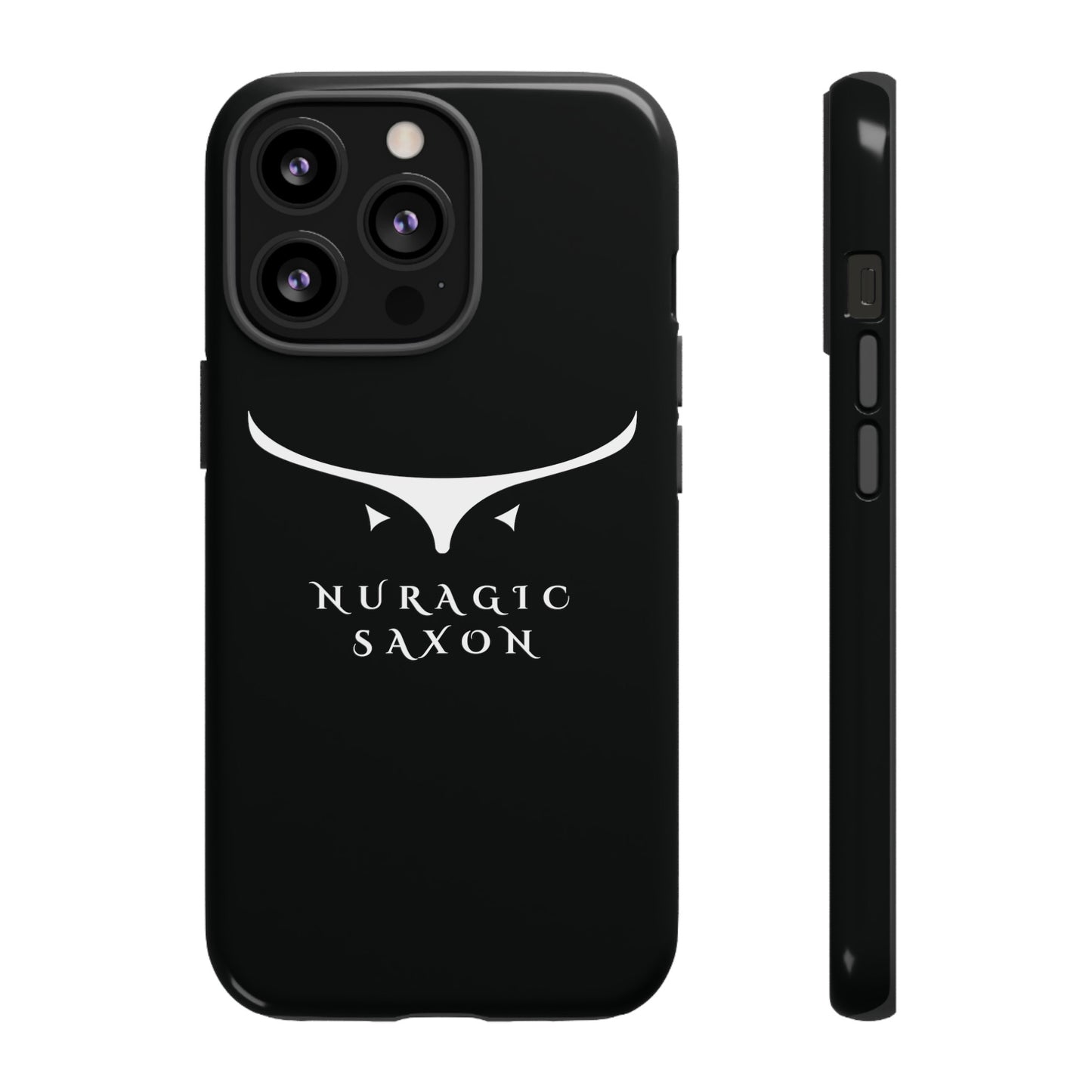 Nuragic Saxon, Tough Phone Cases (Black)