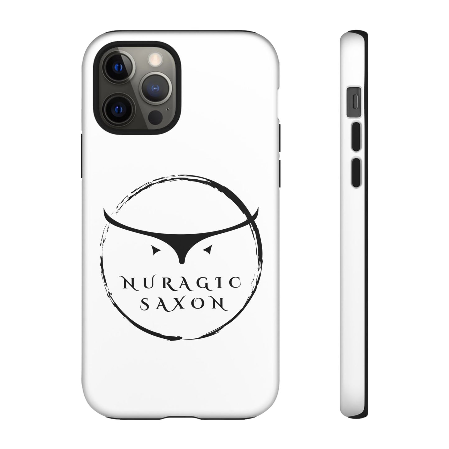 Nuragic Saxon, Tough Phone Cases (White)