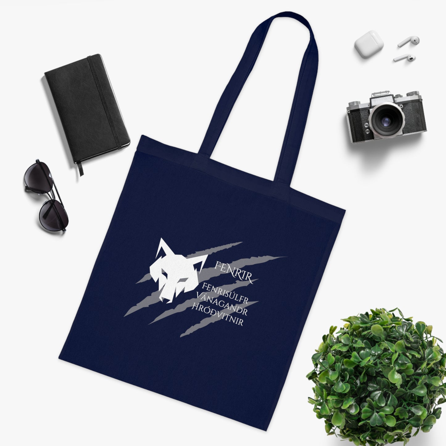 Fenrir, Cotton Tote Bag
