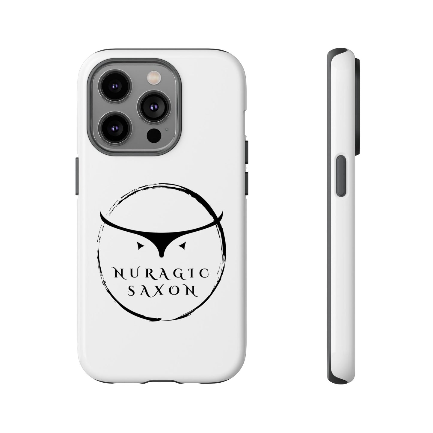 Nuragic Saxon, Tough Phone Cases (White)