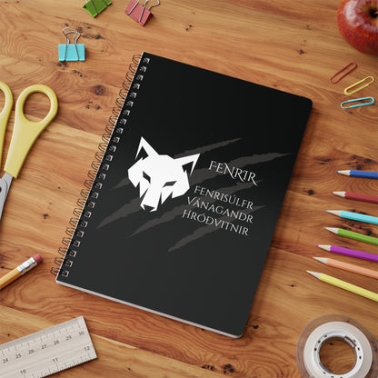 Fenrir, Softcover Notebook, A5