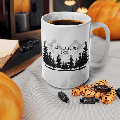 Teutoburg, Ceramic Coffee Cup (white)