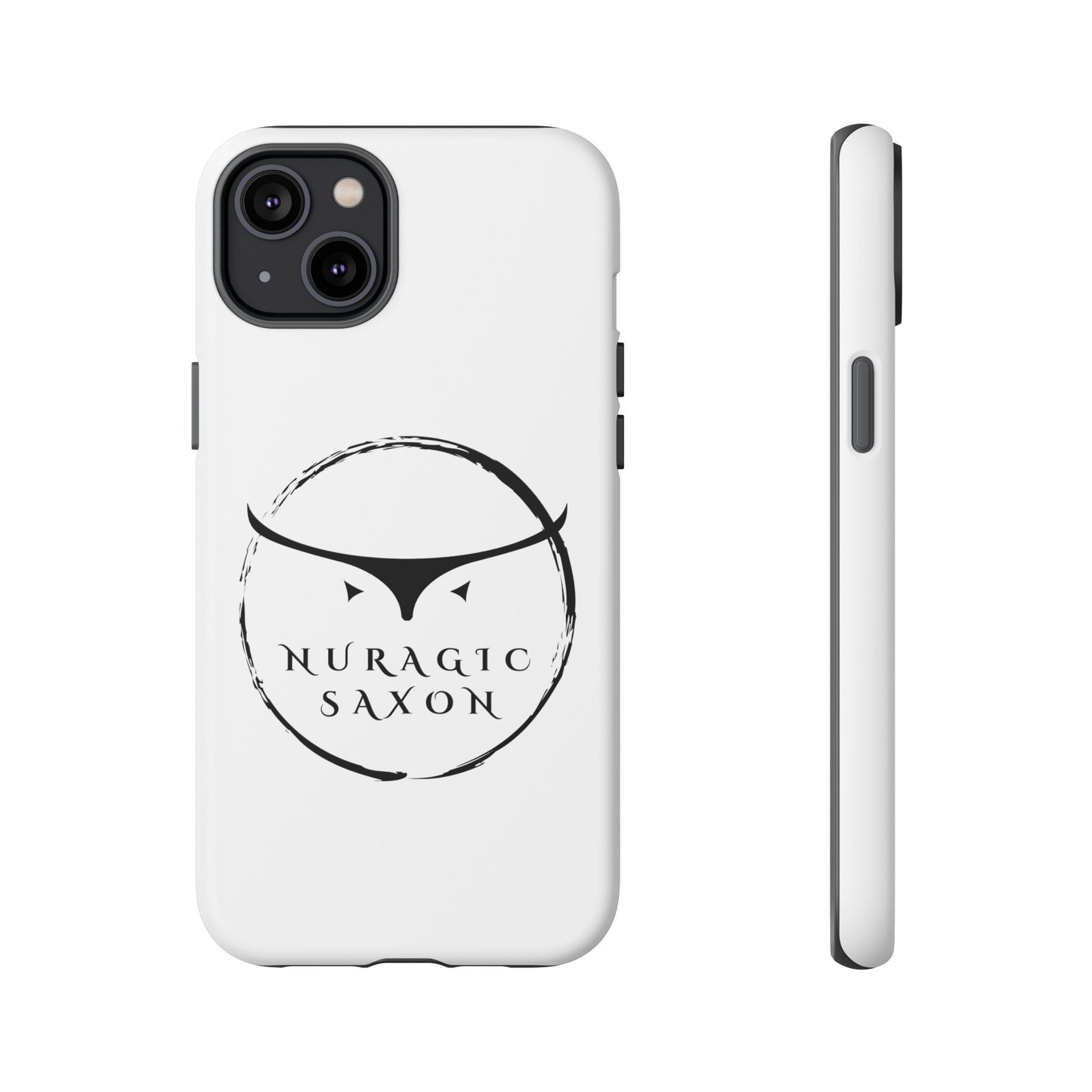 Nuragic Saxon, Tough Phone Cases (White)