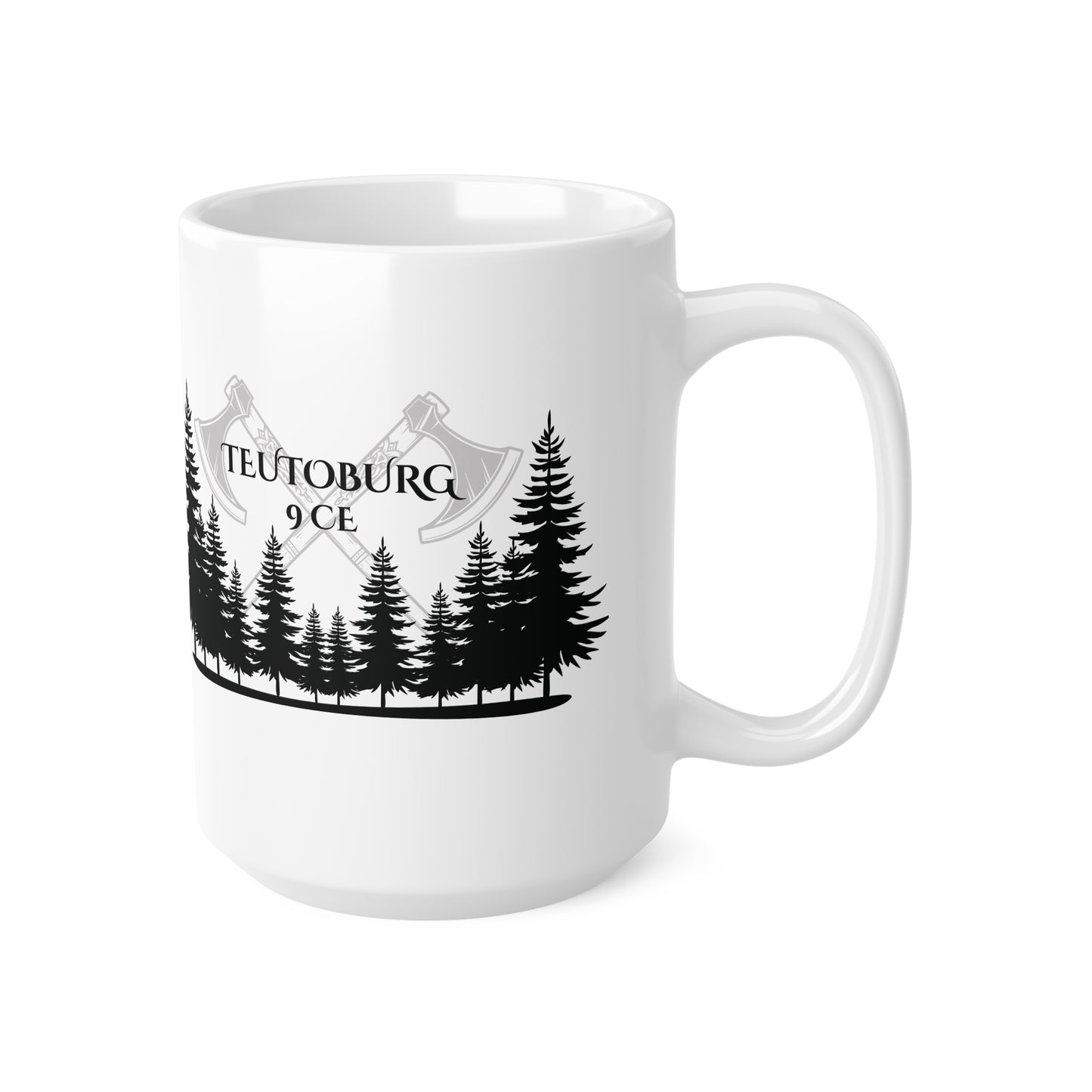 Teutoburg, Ceramic Coffee Cup (white)