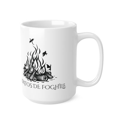 Contos de Foghìle, Ceramic Coffee Cup (white)