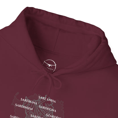 Multilingual Sardinia, Unisex Heavy Blend Hoodie
