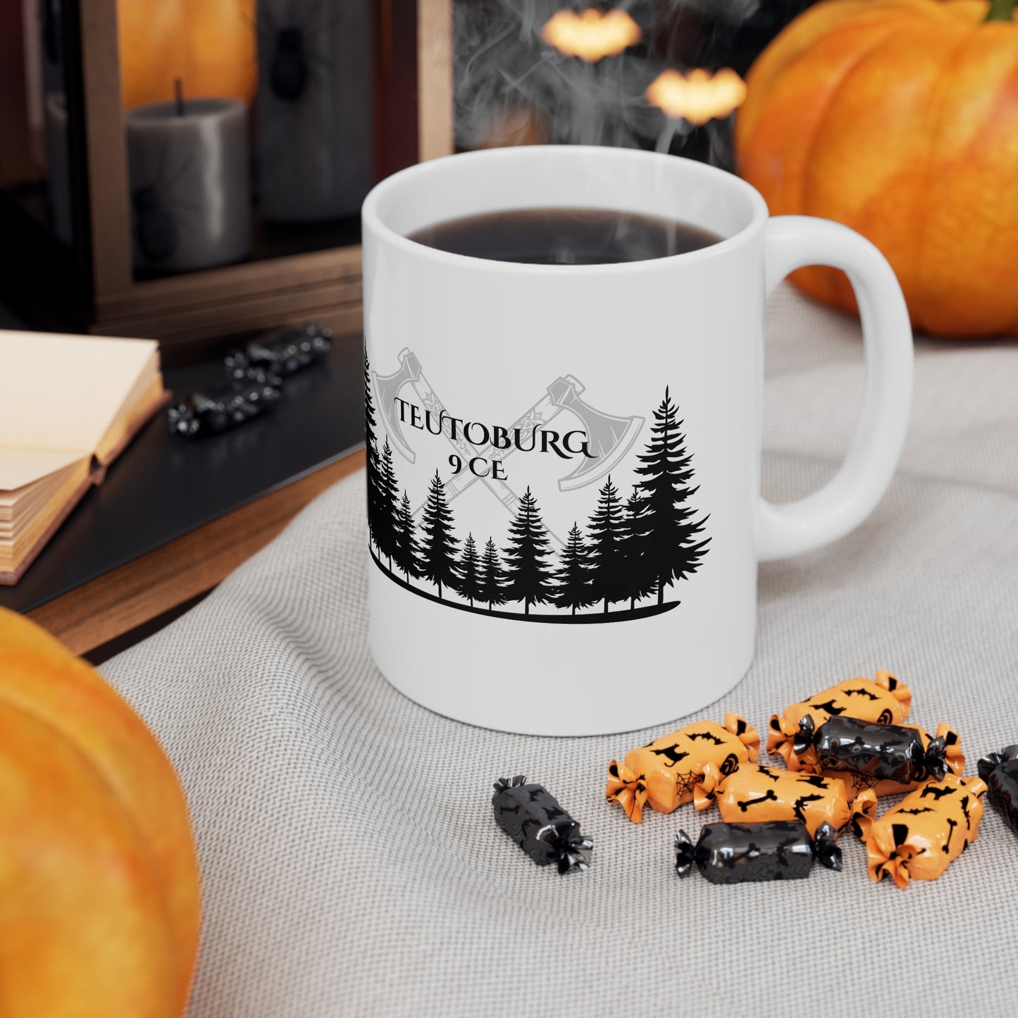 Teutoburg, Ceramic Coffee Cup (white)