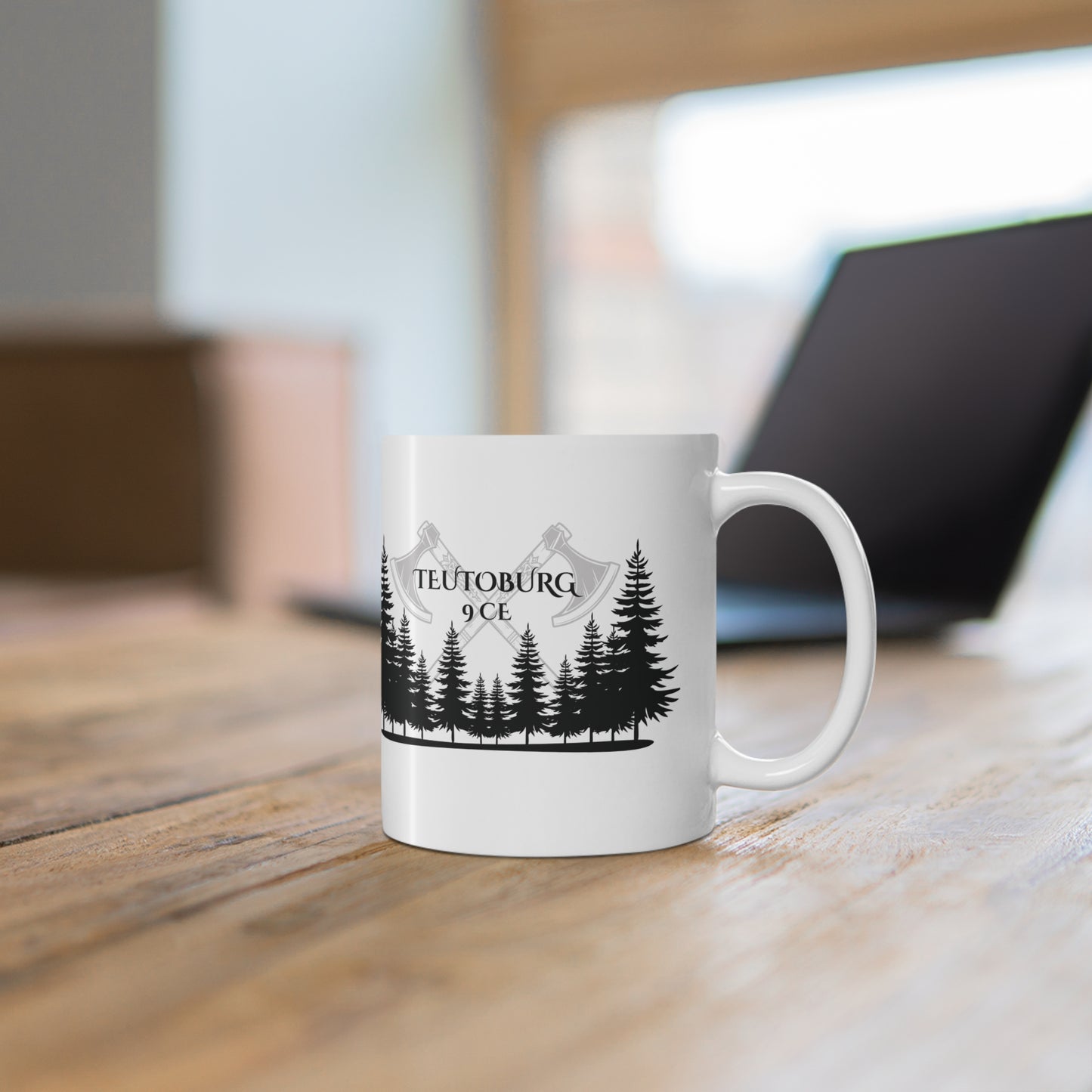 Teutoburg, Ceramic Coffee Cup (white)