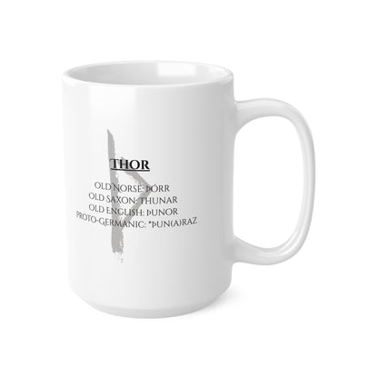 Thor, Ceramic Coffee Cup (white)