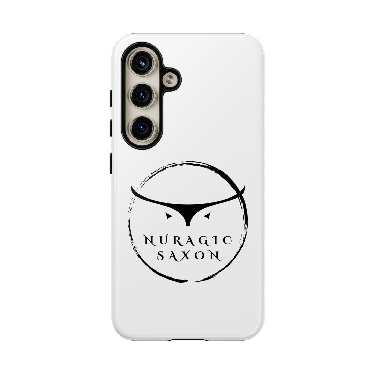 Nuragic Saxon, Tough Phone Cases (White)