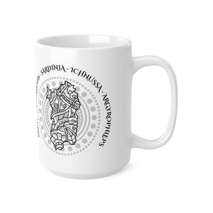 Sardinia, Ceramic Coffee Cup (white)