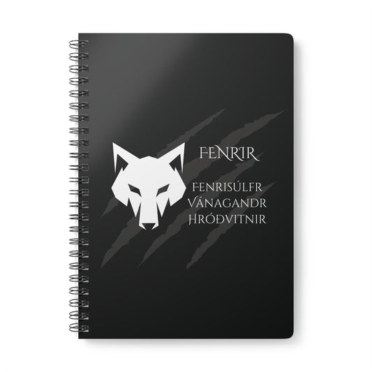 Fenrir, Softcover Notebook, A5