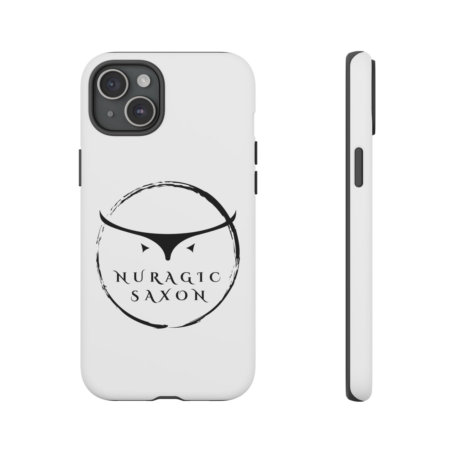 Nuragic Saxon, Tough Phone Cases (White)