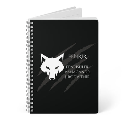 Fenrir, Softcover Notebook, A5