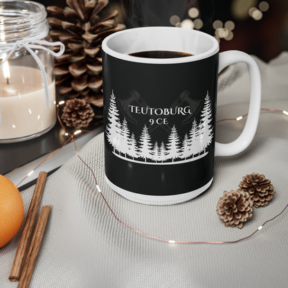 Teutoburg, Ceramic Coffee Cup (black)